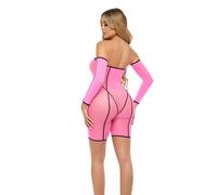 Conjunto De Body Doble Visión - Rosa