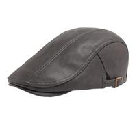 Conjunto de boina y gorra plana clásica for hombre, estilo vintage, resistente al agua, ajuste seguro, ideal for eventos urbanos al aire libre, resistente al viento, estilo retro de gánster.(Dark Grey