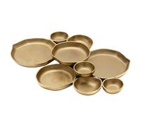 Conjunto de Boles de Servir - De Postre De Nueve Cuadrículas Para Decoración Del Hogar | Bandejas De Servir Para Aperitivos - Para Snacks Frutos Secos Patatas Fritas Fruta Caramelos Comidas Aperitivos