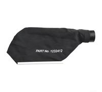 Conjunto de bolsa de polvo compatible con 1232412 1228148 DUB182 DUB183 DUB185 UB1101 para aspiradora de hojas y soplador