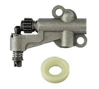 Conjunto de bomba de aceite resistente compatible con sierras Cs-490 Cs-500p Cs-501p sustituye a C022000120 C022000121 para lubricación y mantenimiento de barra de cadena B)