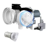 Conjunto de bomba de drenaje DC97-20621A, DC97-17999N compatible con algunas arandelas Samsung, sustituye a DC31-00187A AP6807020 PS12592830 EAP12592830 495963 motor de bomba de drenaje para Samsung