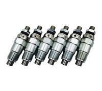Conjunto de boquilla de inyección y soporte for motor RD28 RD28-T, inyector compatible con Nissan Patrol Patrol GR 2826cc 2.8TD(6PCS)