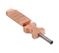 Conjunto de boquillas para Flashforge AD5X para impresora 3D, acero inoxidable con calefacción de 200 W hasta 300 °C, compatible con PLA/ABS/PETG/TPU/P oble junta contra fugas, boquilla de 0,4 mm