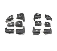 Conjunto de botón de volante para Mercedes Clase C W205 2015 a 2021 compatible con GLC Clase W253 2015 a 2021