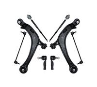 Conjunto de brazo de control con rótula, suspensiones, barras de acoplamiento, enlaces de barra estabilizadora, juegos de 8 piezas Compatible con Honda Odyssey 2011 2012-2017