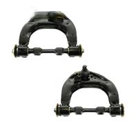 Conjunto de brazo de control de suspensión y rótula delantera izquierda derecha superior compatible con Montero #MR124879 MR124880 MR296093 MR296094
