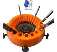 Conjunto de brocas de perforación de alto rendimiento impreso en 3D con afilador fácil de operar para mejorar la durabilidad y la precisión