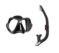 Conjunto de buceo Mares X-Vision Liquidskin Ergo Dry, Negro