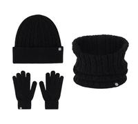 Conjunto De Bufanda Y Guantes Para Mujer,Conjunto De Bufanda Y Guantes Para Mujer | Conjunto cálido de gorro y guantes para mujer Gorro y manoplas de terciopelo - Gorro de punto con bufanda, gorro de