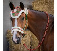 Conjunto de cabezada, cuerda y orejeras para caballo Harry's Horse Christmas Cob