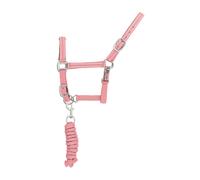 Conjunto de cabezada y correa para caballo de nylon reflectante Supreme Completo