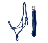 Conjunto de cabezada y cuerda etológica para caballo de competición HORKA Cob