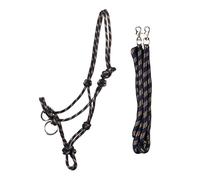 Conjunto de cabezada y cuerda etológica para caballo de competición HORKA Full