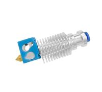 Conjunto de cabezal de impresión único, boquilla de latón de 0, 4 mm, hardware de repuesto de metal para cuidado de impresoras 3D, detalles de modelos, necesidades de práctica de estudio Cabezal de