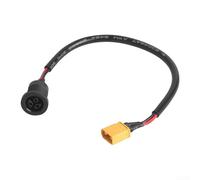 Conjunto de cable de interfaz de cargador de scooter eléctrico KuKirin para G2 Master, conector de puerto de carga de cobre con carcasa de metal de plástico antioxidante