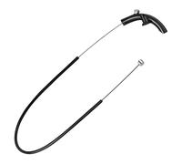 Conjunto de cable del acelerador de acero inoxidable para recortadoras de césped FS50CEL FS56R FS50L 4144-180-1104, diseño de conexión segura, conjunto de cable del acelerador de acero inoxidable