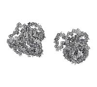 Conjunto de cadena de motosierra 2pcs 18 pulgadas 325 68 72dl Aleación acero sierra cuchilla para herramientas profesionales de corte de madera y producción de madera (Segrehyhpy2r-1)