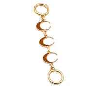 Conjunto De Cadenas De Bolsa De Correas - Cadena De Extensión De Bolso | Extensión De La Cadena De La Cadena De Diseño De Media Luna De La Cadena De La Expansión, Cadena De La Bolsa De La Expansión De