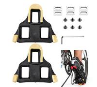 Conjunto de Calas SPD-SL, Ángulo de Liberación 13°, Compatible con Zapatillas de Ciclismo de Carretera de 3 Tornillos, Resistentes a la Intemperie y Duraderas para Ciclistas Expertos