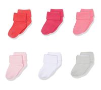 Conjunto de calcetines unisex para beb? reci?n nacido y beb? Luvable Friends, color rosa coral 0-