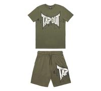 Conjunto de camiseta y pantalón corto Tapout Dunlab XL Male