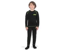 Conjunto de Capa Media FXR Pyro Thermal 21 Joven Negro-Alta VisibilidadS Negro-Alta Visibilidad