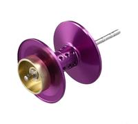 Conjunto de carrete diseñado para DAIWA para TATULA CS 20 SV y para SALAMANDURA 150 para carrete de cohete 16 17 18 estilo mecánico ajuste (morado)
