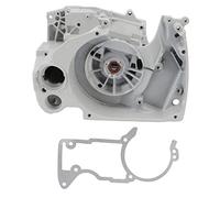 Conjunto de cárter de aleación de Mg Cárter del cigüeñal Motor de motosierra Piezas de repuesto para motor MS440 Cárter de motosierra duradero y resistente a la corrosión de alta