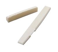 Conjunto de cejuela y puente de Hueso Natural para guitarra acústica. Nada de ABS, resinas o plástico.…