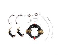 Conjunto de cepillo de carbono con soporte diseñado para martillos giratorios Bosch 2-22 2-23 2-24 2-26 DBR DFR GBH2-28E RE