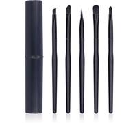 Conjunto de cepillo de limpieza de relojes 5pcs, conjunto de cepillo de limpieza, kit de limpieza de computadoras, cepillo de teclado con caja, kit de limpieza de joyas, herramienta de desmontaje