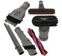 Conjunto de cepillo de rodillo para aspiradora DC59 V6 Animal con herramienta plana para hendiduras cepillo pequeño 2 cabezales de succión y boquilla de sofá