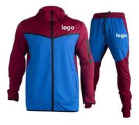 Conjunto De Chándal con Logotipo Personalizado y Nombre para Hombre, Sudadera con Capucha De Manga Larga Personalizable para Deportes Al Aire Libre, Chaqueta Informal Color17,XL