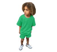 Conjunto de chándal de 2 Piezas para niños y niñas pequeños, Camiseta de Manga Corta con Pantalones Cortos, Conjunto de Verano Trajes De Y Chaleco Mujer Traje Boda De Hombre