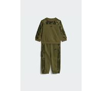 adidas Unisex bebé Seasonal Essentials Camo Fleece Jogger Infants Track_Suit, olive strata/jungle ink, 18-24 Months
