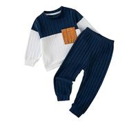 Conjunto de chándal infantil de 2 piezas, diseño de bebé, niño, lindo, estampado de bebe, 2 piezas, Jogging infantil, niño