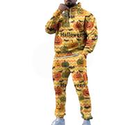 Conjunto De Chándal Para Hombre Algodon Impresión 3D Trabajo Chandal Hombre Completo Talla Grande Ropa Deportiva Informal Jogger Ropa De Deportivo 2 Piezas Correr Jogging Fitness