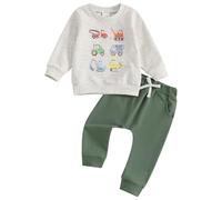 Conjunto de chándal para niño, niño, niño, niño, jogging, conjuntos lindos impresos para bebés, conjuntos de ropa para bebé, niño, sudadera para niño, Jogging conjunto de 2 piezas