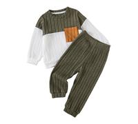 Conjunto de chándal para niño y niño, conjunto de Jogging para bebé, lindos impresos, sudaderas, de manga larga, chándal, niño, niño, niño, 2 piezas, chándal de ropa conjuntos, sudadera