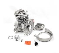 Conjunto de cilindro de aleación de aluminio para motor de cortacésped GX35 140F de cuatro tiempos, incluye cigüeñal y chispa, pieza de repuesto resistente al desgaste para equipo de jardín cortador