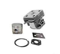 Conjunto de cilindro para cortacésped, kit de 7 piezas con anillos de pistón y pasador que mejora la eficiencia energética y la durabilidad, para 253R 253RB 253RJ 553RS 553RBX para mantenimiento