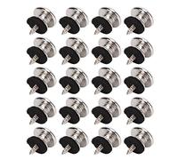 Conjunto de Clavijas de Extremo de Button ST de 20pcs - Kit de Accesorios de Metal para bajo y Ukelele