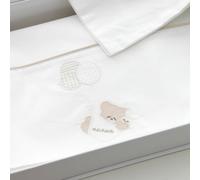 Conjunto de cochecito de bebé para cama de globos Nanan - Blanco Nanan