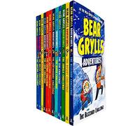 Conjunto de colección de 12 libros de la serie completa de aventuras de Bear Grylls