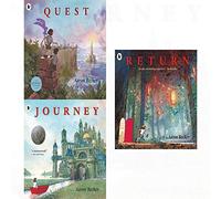 Conjunto de colección de 3 libros de la trilogía de viaje de Aaron Becker (viaje, búsqueda, regreso)