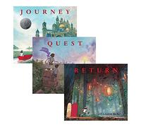 Conjunto de colección de 3 libros de la trilogía sin palabras de Aaron Becker (viaje, búsqueda y regreso)