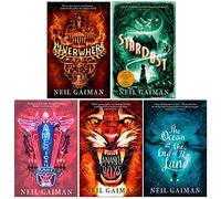 Conjunto de colección de 5 libros de Neil Gaiman American Gods (American Gods, Neverwhere, Anansi Boys, Stardust, Fragile Things)
