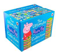 Conjunto de colección definitivo de Peppa Pig (conjunto de caja de 50 libros de cuentos clásicos de Peppa)