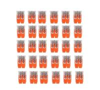 Conjunto de conectores de cable combinados Terminales de funda eléctrica de 2 puertos/3 puertos/4 puertos/5 puertos(2Port-30Pcs)